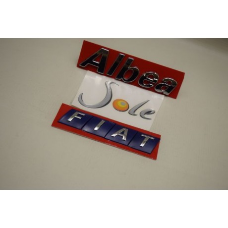 Bagaj Kapağı Albea Sole ve Fiat Yazısı